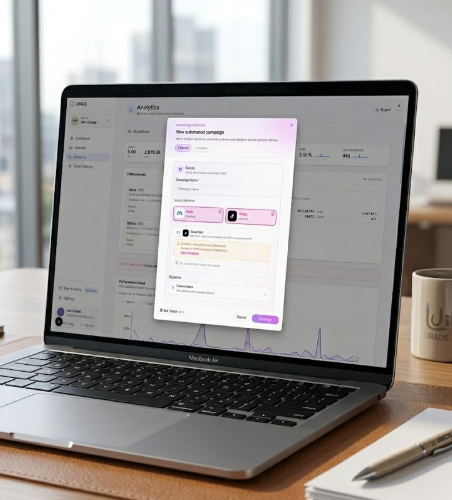 Multi-client view with per-brand workspace
